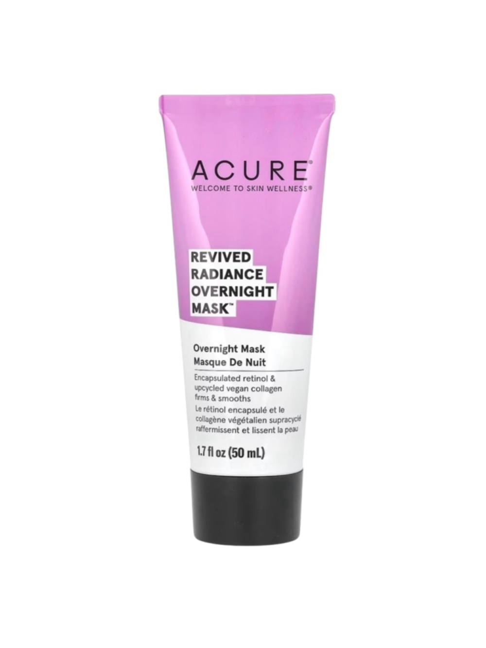 New Acure Revived Radiance Overnight Mask, Retinol and Collagen, 1.7 fl oz